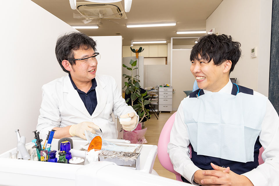 経験豊富な院長が質の高い治療を提供